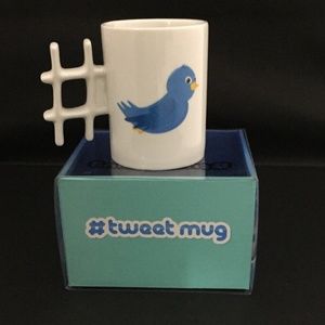 NIB #Tweet Mug. The Ultimate Social Media Mug